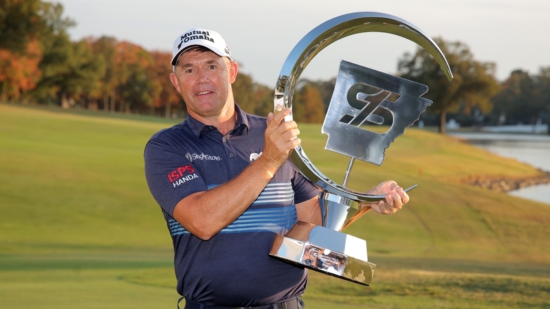 Harrington won the Simmmons Bank Championship in late October