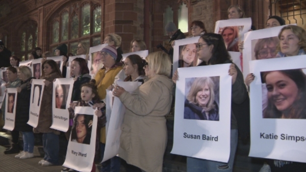 The Rally for Women's Safety was organised after a serious of attacks on women in Derry