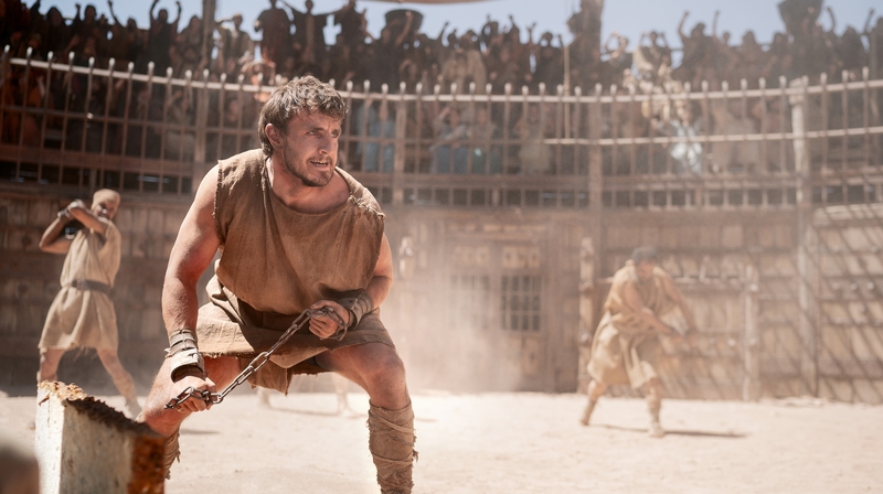 Paul Mescal as Lucius in Gladiator II: the first Kildare lad to step into the Colosseum. Photo: Paramount Pictures