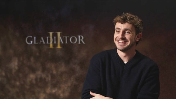 Paul Mescal talking to RTÉ Entertainment: "I've always wanted to do a movie like this, I've always dreamed of it."