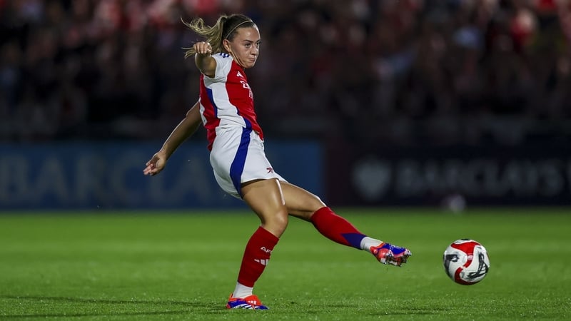 Katie McCabe was involved in two goals for Arsenal
