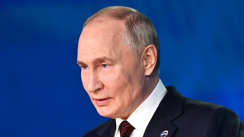 Vladimir Putin has called Ukrainian drone attacks that target civilian infrastructure 'terrorism' and has vowed a response