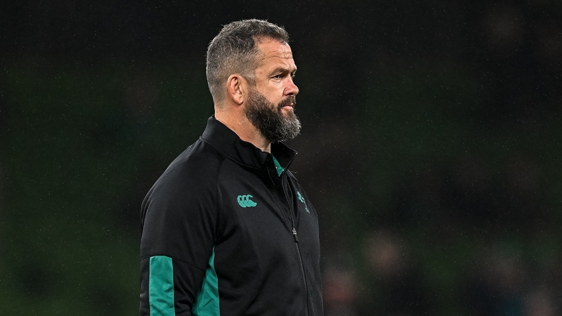 Ireland head coach Andy Farrell