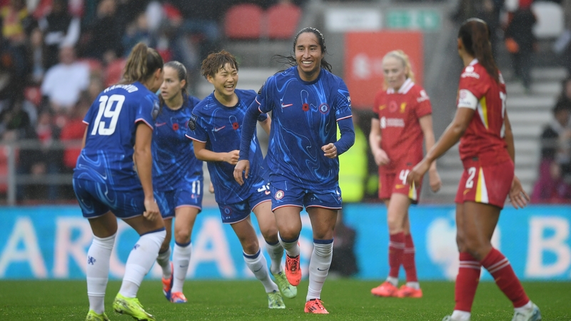 Mayra Ramirez opened the scoring for Chelsea