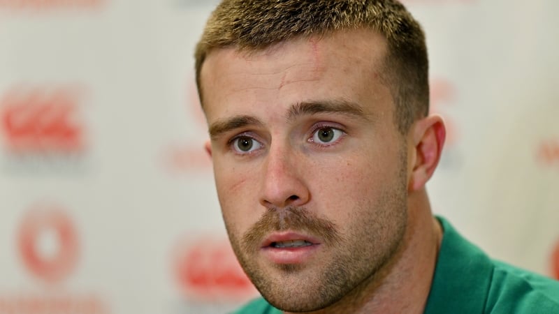 Mack Hansen has scored nine tries in 22 appearances for Ireland