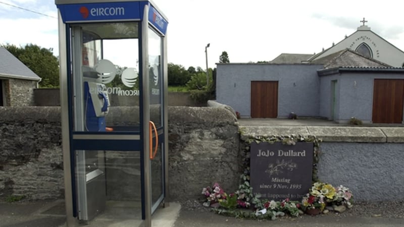 The phone box where Jo Jo is last known to have been