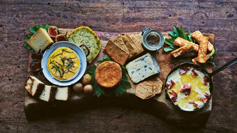 James Martin's ultimate cheeseboard (Dan Jones/PA)