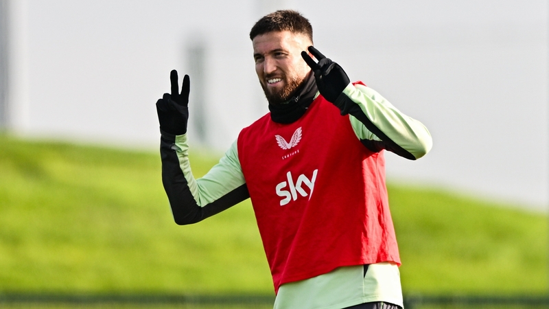 Matt Doherty came in peace as he arrived back into the Ireland camp