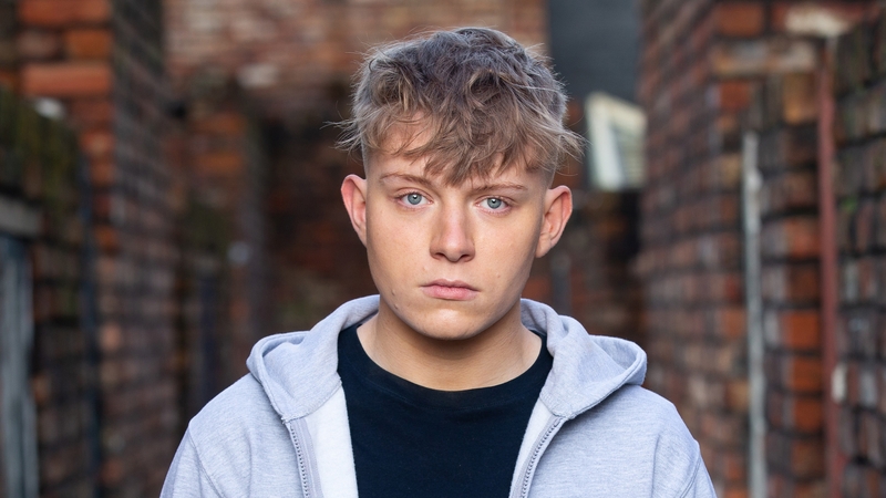 Paddy Bever as Max Turner on Coronation Street
