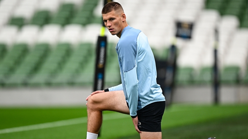 Sam Prendergast replaces Ciarán Frawley on the bench