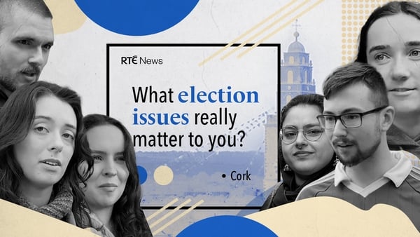 We've been speaking to young voters in Cork about the issues that matter to them