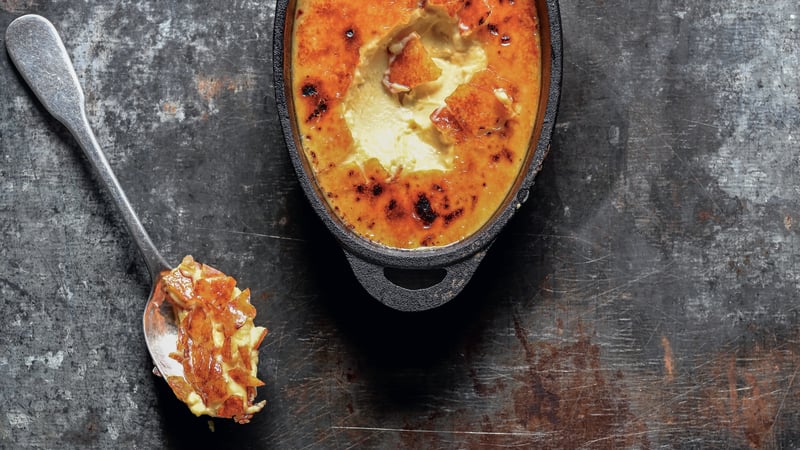 Mark Moriarty's crème brûleé