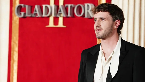 Paul Mescal at the Gladiator II premiere in London