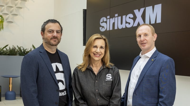 Joe Inzirillo, EVP and CTO of SiriusXM, Joan DeLuca, Site Lead & Vice President, Software Development at Sirius XM and Michael Lohan, CEO of IDA Ireland