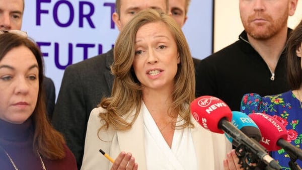 Holly Cairns said she found out about the incident last night from the media and not from Eoin Hayes