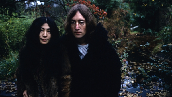 Yoko Ono and John Lennon pictured together in 1968