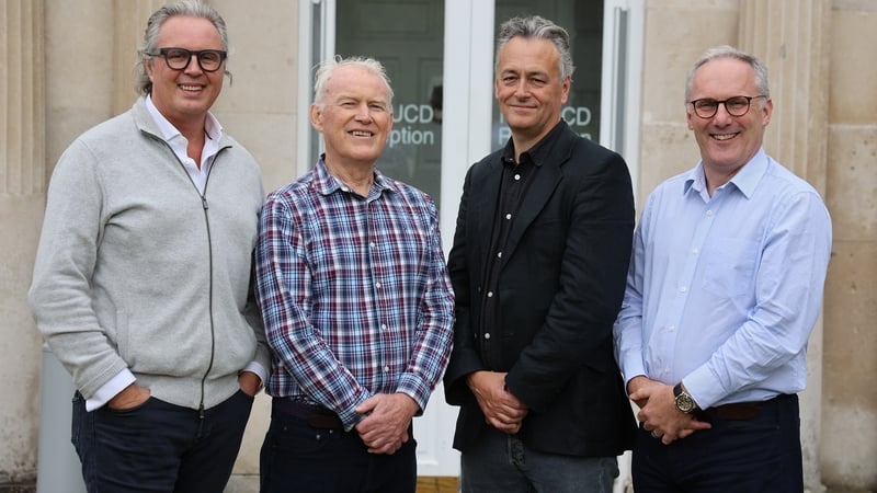 Binarii Labs founders Ciarán McNamee, Nigel Carter, Steven Garner and Aidan Finn