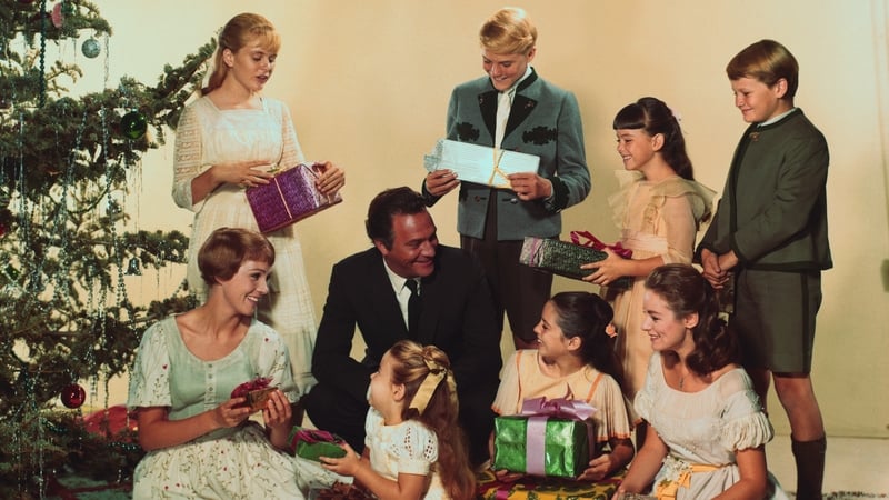 The Sound of Music, starring Julie Andrews and Christopher Plummer, is always worth a re-watch at Christmas.