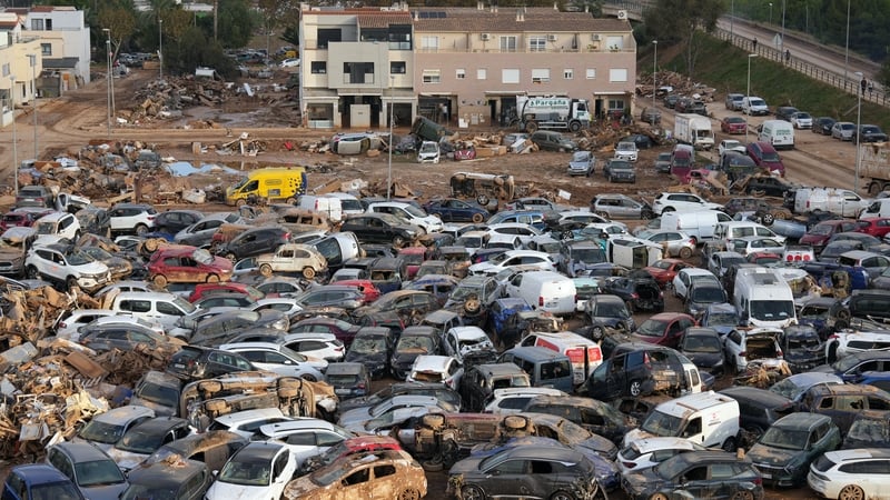 The floods wrecked infrastructure, gutted buildings and submerged fields