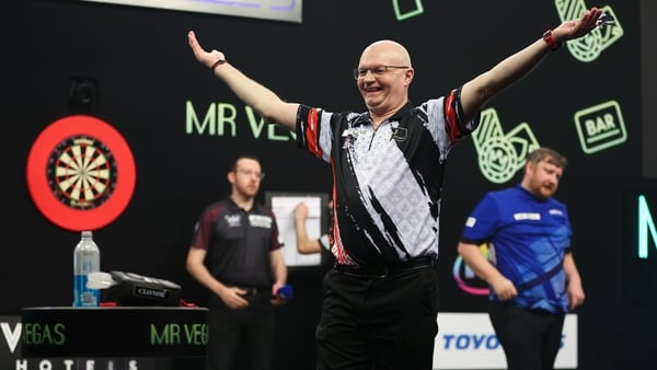 Mickey Mansell progressed to the last four