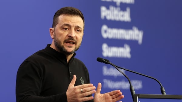 Volodymyr Zelensky said that Ukraine had taken two North Koreans prisoner in Russia's Kursk region