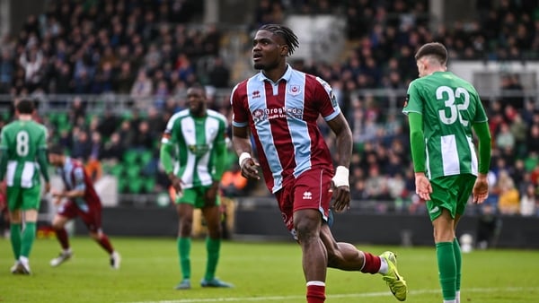 Frantz Pierrot netted a brace at Tallaght Stadium
