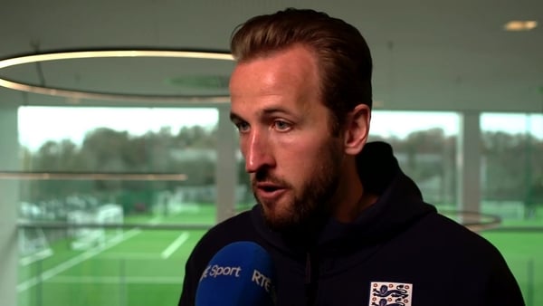 England striker Harry Kane was speaking to RTÉ Sport