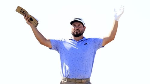 Andrew Novak is very much in contention