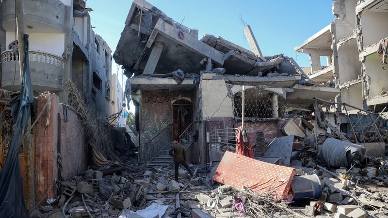 An Israeli air strike killed at least ten people in the Bureij camp in central Gaza