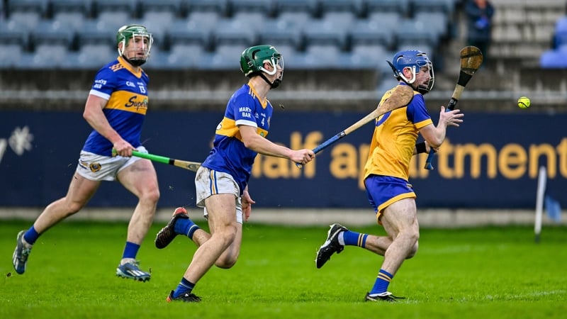 Ciaran Stacey firing home Na Fianna's opening goal