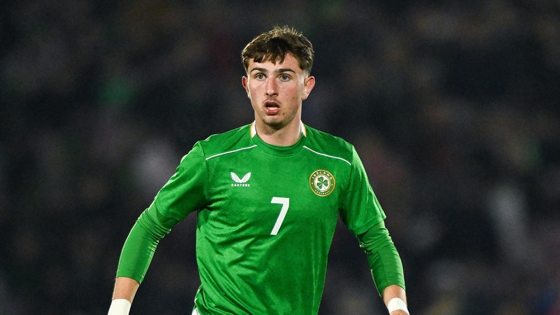 Rocco Vata was on target for Ireland this afternoon