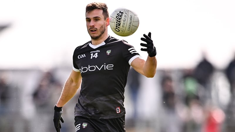 Niall Murphy was the star of the show against Ballina Stephenites