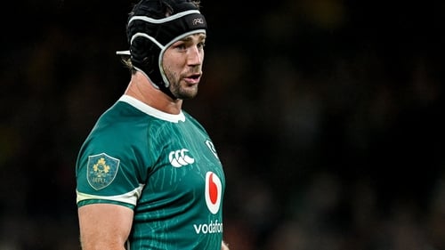 Caelan Doris has started all of Ireland's last eight Tests