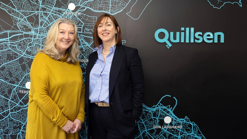 Bríd O'Sullivan, Founder of Christies PMP and Director of Business Development, Quillsen, Marian McQuillan, Director, Quillsen