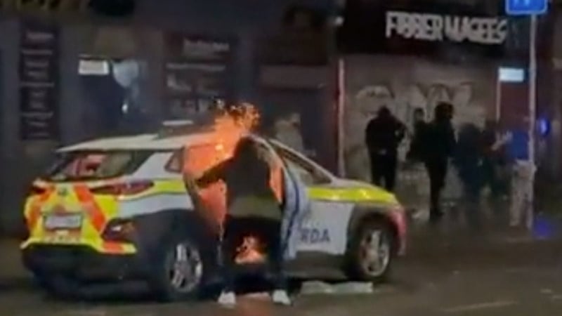 Declan Donaghey is the first of the Dublin rioters to be convicted at Circuit Court level
(image: Adrian Weckler)