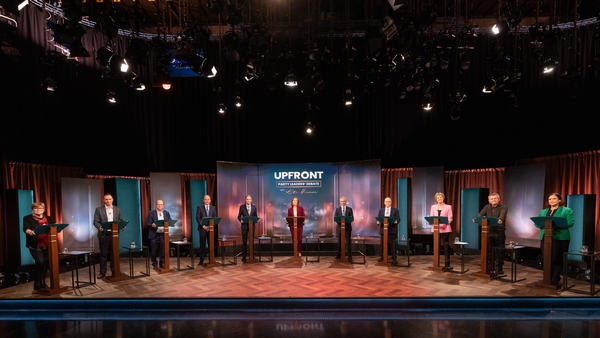 The debate saw ten party leaders take part for the first time
