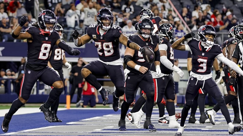 Houston Texans running back Joe Mixon danced his way into the end zone for a touchdown on three occasions