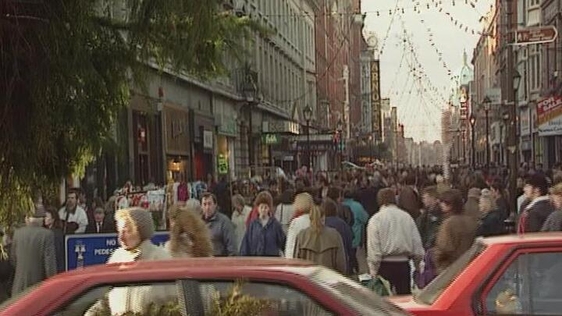 Buying Irish over Christmas, 1994