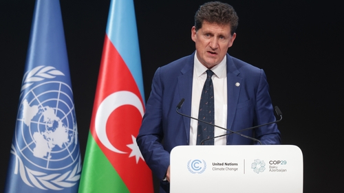 Eamon Ryan said Ireland wants access to reliable finance to be ensured