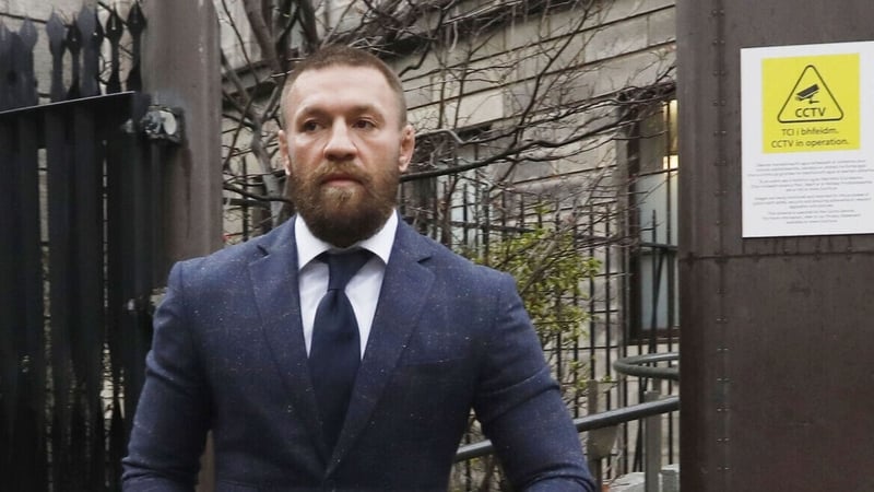 The judge said he had not decided what he was going to do about posts by Conor McGregor after the verdict on social media in which he attacked the integrity of the jury