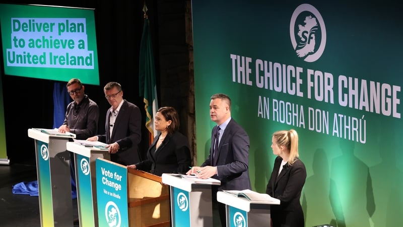 Sinn Féin launched its General Election manifesto on Tuesday at the Smock Alley Theatre in Dublin