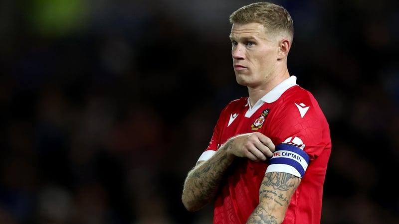 James McClean in action for Wrexham