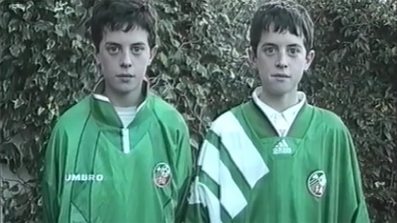 Republic of Ireland soccer kits.