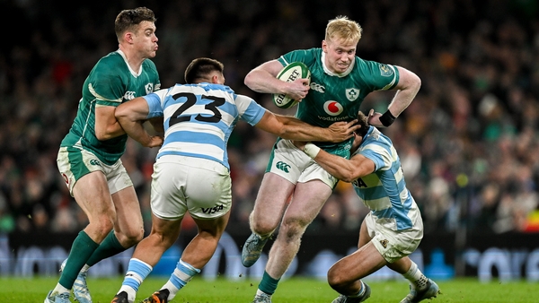 Jamie Osborne has won four caps for Ireland