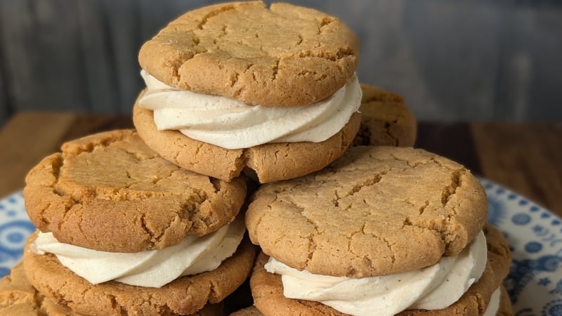 Shane Smith's gingernut cookie sandwiches: Today