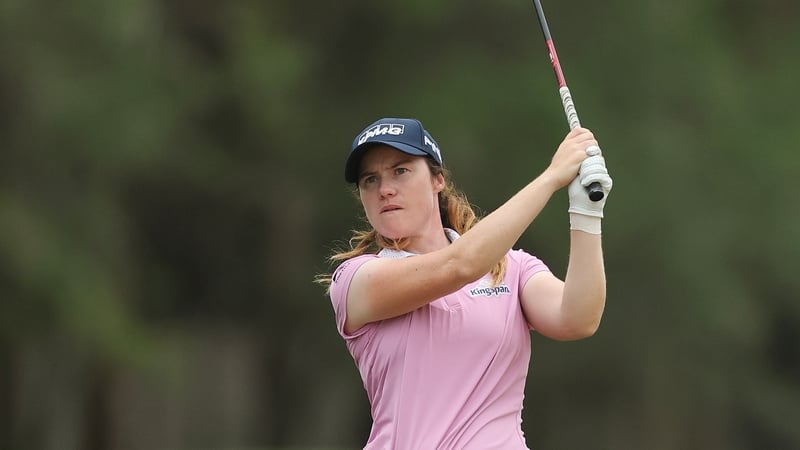 Leona Maguire had been at risk of missing the tournament in Naples, Florida after a missed cut last week