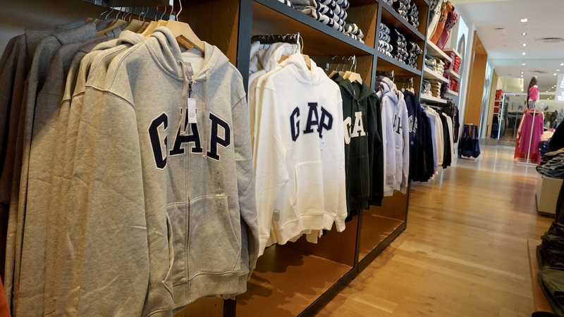 Gap said its third-quarter net sales rose 2% to $3.8 billion, while its profit per share of 72 cents handily beat expectations of 58 cents