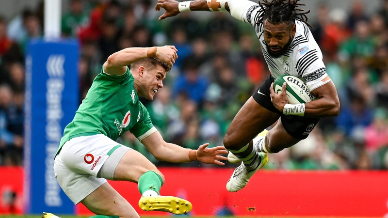 Ireland beat Fiji 35-17 when the teams last met in 2022