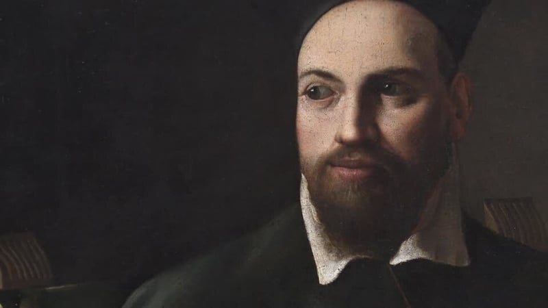 The Carravaggio portrait of Maffeo Barberini, later to become Pope Urban VIII