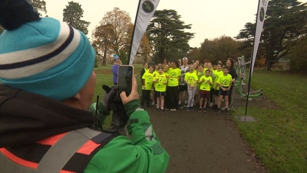 The Marathonkids are ready to run.